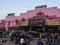 Indian Railway ðŸšƒ station ðŸš‰ looks beautiful in pink colour in bihar rear in a different angle  view