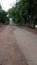 indian roads damage by rain poor village facility