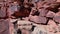 Indian rock art red cliff nine mile canyon pan Utah 4K