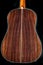 Indian rosewood back on acoustic guitar -mdetailed grain