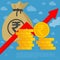 Indian rupee investment and saving
