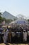 Indian rural audience enjoying the fair at Pushkar fair