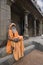 Indian Sadhu - Mamallapuram - India