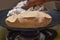 Indian soft phulka Chapati roti on non stick tawa