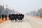 Indian Soldiers on the occasion of republic day Parade2014 in New Delhi, India