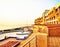 Indian Somnath marine life temple and tourist destination on the shore  As well as ancient