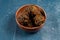 Indian spicy vegetable pakora or pakoda served in dish isolated on table top view