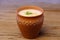 Indian style summer drink masala chach or raita made from buttermilk