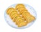 Indian Sweet Food Gujia or Gujiya is a Sweet Dumpling