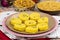 Indian Sweet Food Kesar Peda