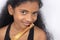 Indian Teenage Girl With Flute