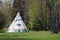 Indian Tepee at Forest Edge