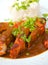 Indian - thai chicken food