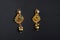 Indian Traditional Gold Earrings