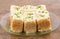 Indian Traditional Sweet Food Mysore Pak or Mysoor Pak