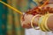 Indian Traditional Wedding: haldi ceremony