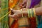 Indian Traditional Wedding: haldi ceremony