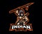 Indian tribe mascot logo design