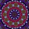 Indian tribe seamless ethnic design. Colorful mandala pattern