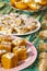 Indian Variety Sweet Food Mung Dal Chakki with Sugar Free Dry Fruits