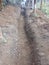 indian village earth drain excavation