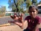 an indian village farmer cute girl presenting water chestnut isolated at storage unit in india dec 2019