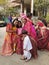 Indian Wedding Bride with Kids and special dresses