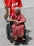 Indian Woman in Wheelchair