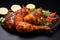 Indian zest Tandoori Chicken, a spicy non vegetarian delight