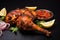 Indian zest Tandoori Chicken, a spicy non vegetarian delight