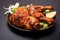 Indian zest Tandoori Chicken, a spicy non vegetarian delight