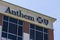 Indianapolis - Circa April 2016: Anthem World Headquarters. Anthem is a Trusted Health Insurance Plan Provider VII