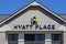 Indianapolis - Circa July 2017: Hyatt Place Business Hotel. Hyatt properties include hotels and vacation resorts IV