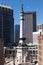 Indianapolis Downtown Skyline and the Soldiers and Sailors Monument on a Sunny Day VIII