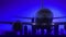 Indianapolis Indiana USA America Airplane Take Off Moon Night Blue Skyline Travel