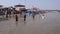 Indians Bathing in Holy River Ganga