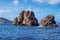 The Indians Rocks in the British Virgin Islands