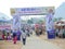 Indiaâ€™s biggest cattle and culture fair â€œpushkar camel fairâ€, village people visiting stalls, doing shopping in market and e