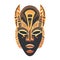 Indigenous cultures masks symbolize ancient spirituality