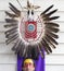 An indigenous headdresses during the National Indigenous Family Day and POW WOW.