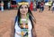 Indigenous Indians from different tribes of Brazil descend on Brasilia