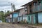 Indigenous village in the Amazon of Ecuador