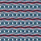 Indigo blue horizontal broken stripe nautical seamless pattern. Modern marine line striped sailor print. Classic