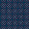 Indigo blue mottled grid check nautical seamless pattern. Modern irregular marine line geometric sailor print. Classic