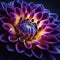 indigo dahlia flower that its meaning also varies according to the colors