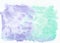 Indigo lavander and teal persian green mixed watercolor horizontal gradient background