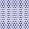 Indigo seamless flower of life pattern - sacred geometry background - most magical pattern on the world