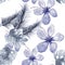 Indigo Seamless Textile. Gray Pattern Art. White Tropical Foliage. Azure Wallpaper Vintage. Cobalt Drawing Palm.