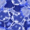 Indigo seamless watercolor texture background.