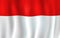 Indonesia flag, Asian republic national symbol